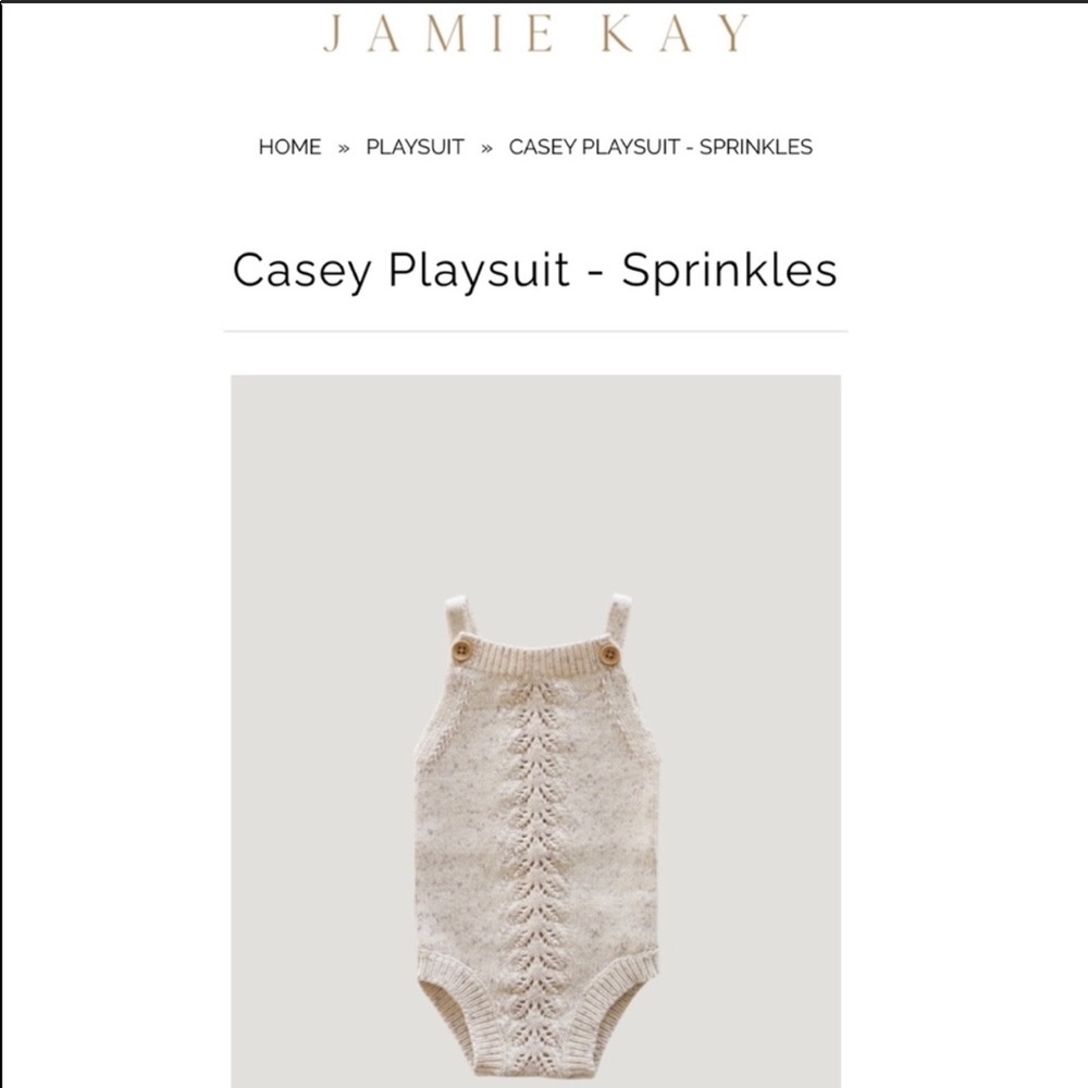 Jamie Kay playsuit